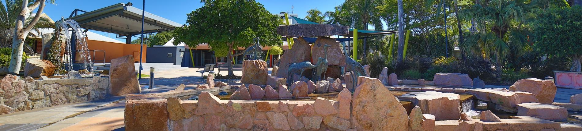 Burdekin Theatre "Living Lagoon" Water Feature