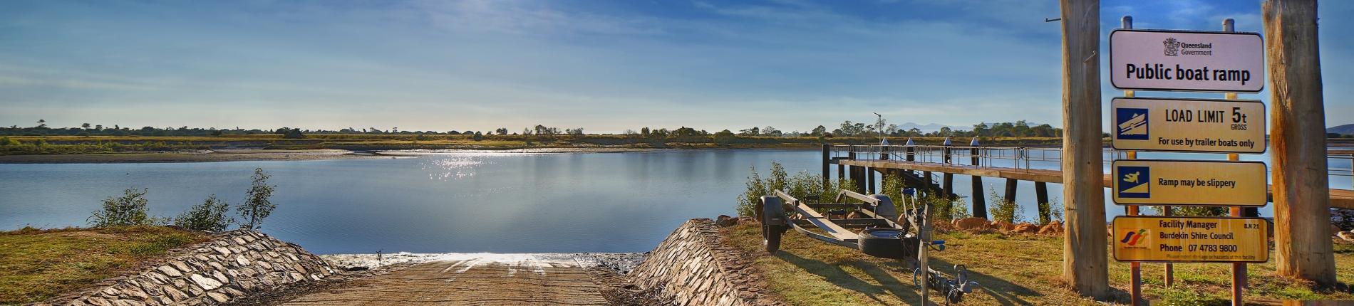 Groper Creek boat ramp and pontoon