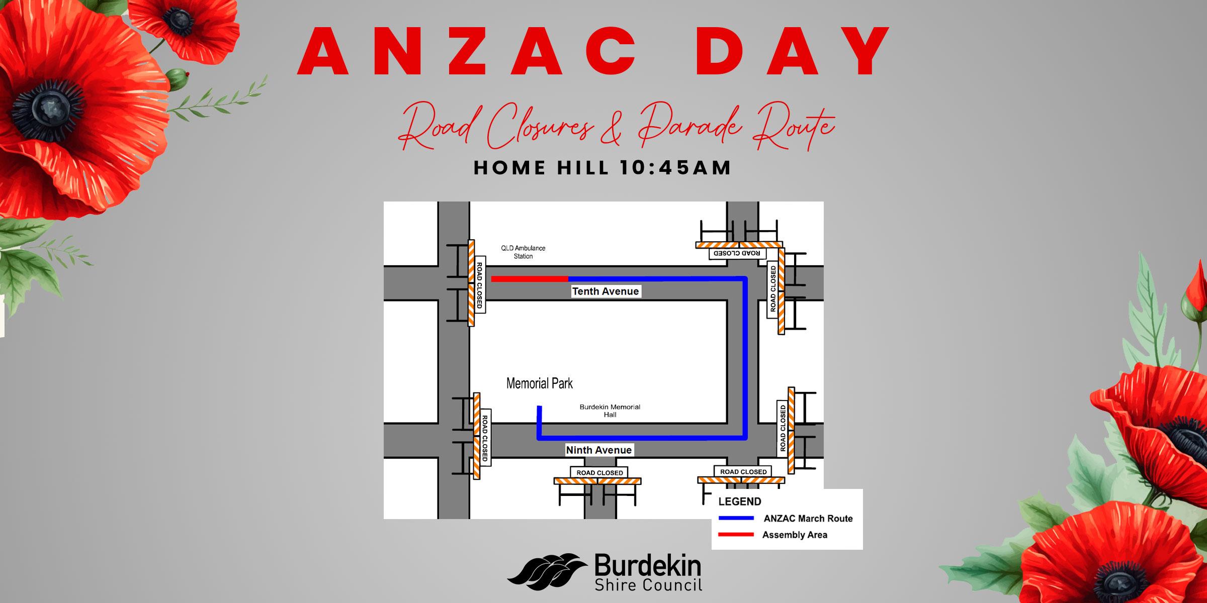 Anzac day road closure and parade route hh2024 1