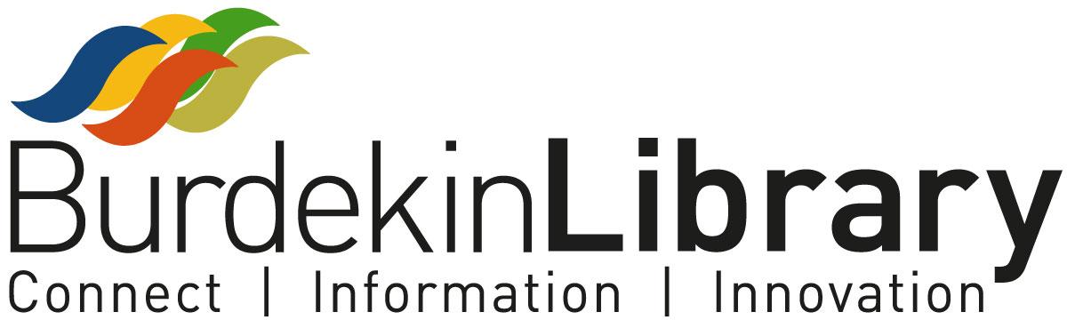burdekin library logo with tagline