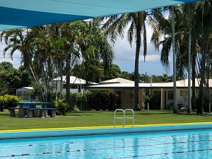 Home hill pool and park