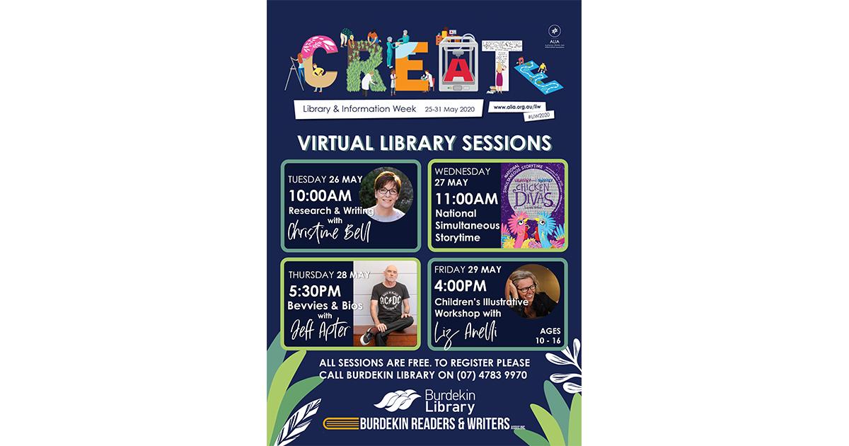 Library & Information Week 2020 Virtual Author Sessions