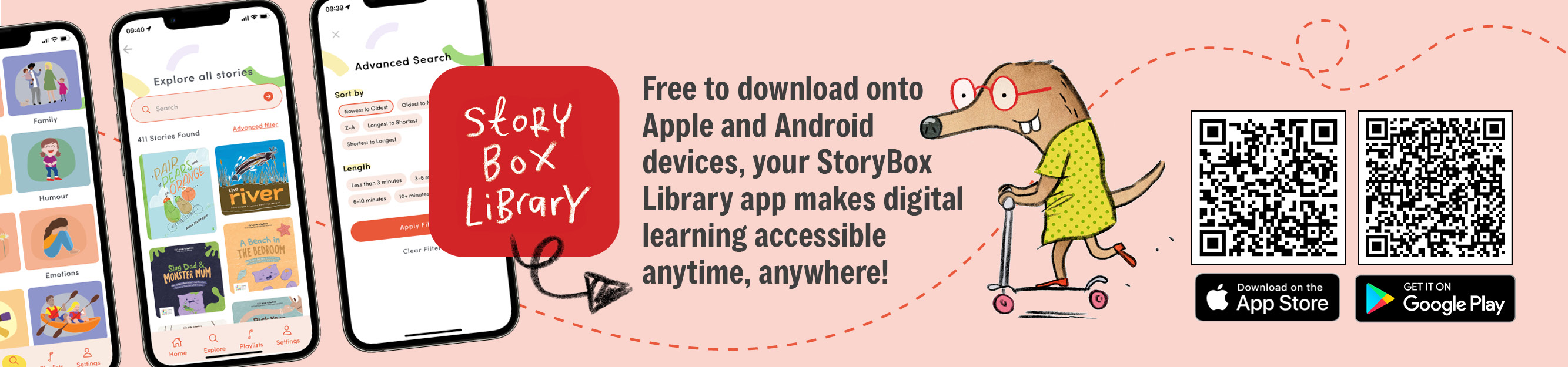 StoryBox Hub App Banner